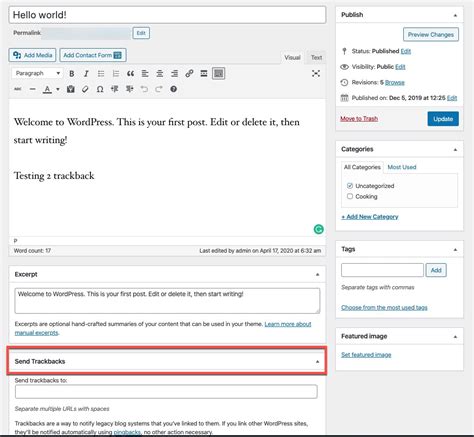 see here trackback act=trackback|Hixie's Natural Log: Whitepaper: Pingback vs Trackback.